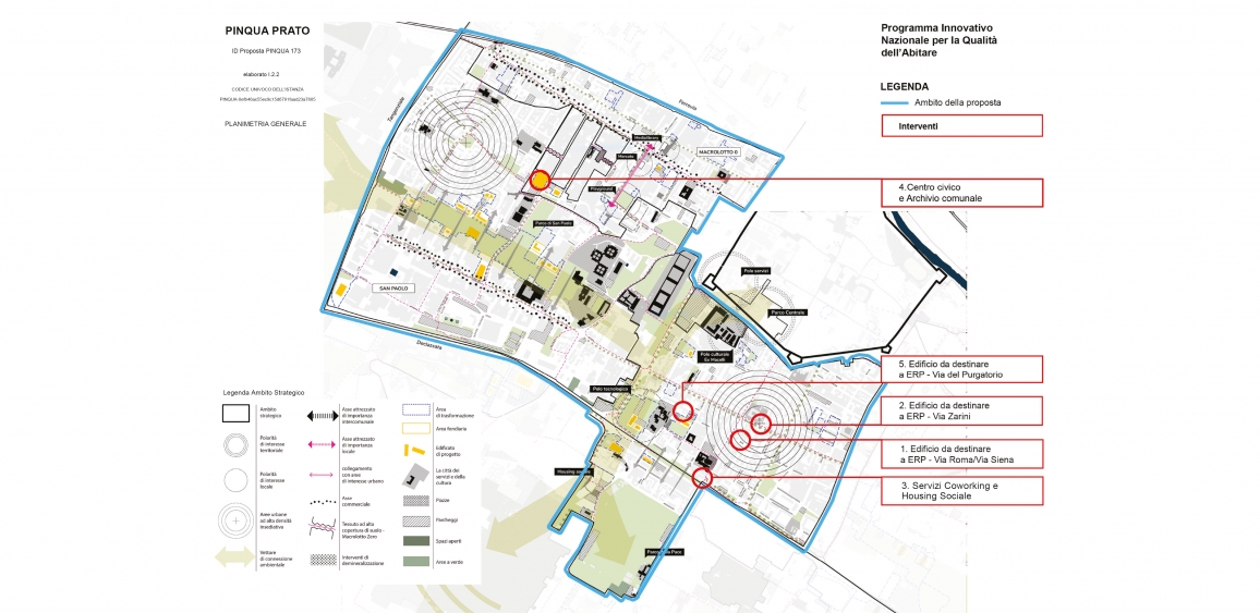 Il Comune di Prato partecipa al PINQUA – Edizione 2021