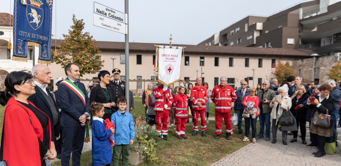 Intitolazione del giardino di Cascina Fossata a Nella Colombo