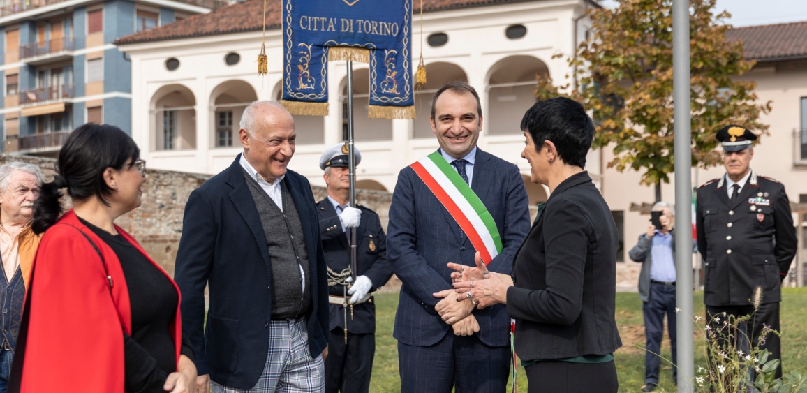 Intitolazione del giardino di Cascina Fossata a Nella Colombo